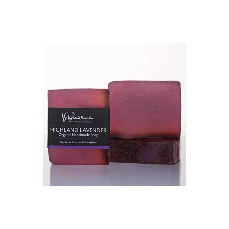 The Highland Soap Company Highland Lavender Organic Soap 150g