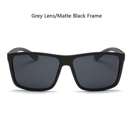 Polarized Sunglasses for Men Driving Mens Sunglasses Rectangular Vintage Sun Glasses For Men/Women Matte Black