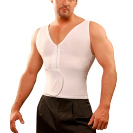 KISHA Faja Chaleco Corrector de Postura con Faja Lumbar para Caballero, Faja de Compresión Modeladora de Abdomen, Fajas Moldeadoras para Hombre,...   