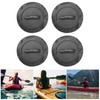 4 Pcs Inflatable Boat DRing Pad Patch PVC Durable Marine