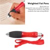 gernie Pack of 5 Big Fat Pens, Retractable Big Fat