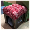TINTON LIFE Padded Rectangle Bar Stool Cover Cushion with Elastic