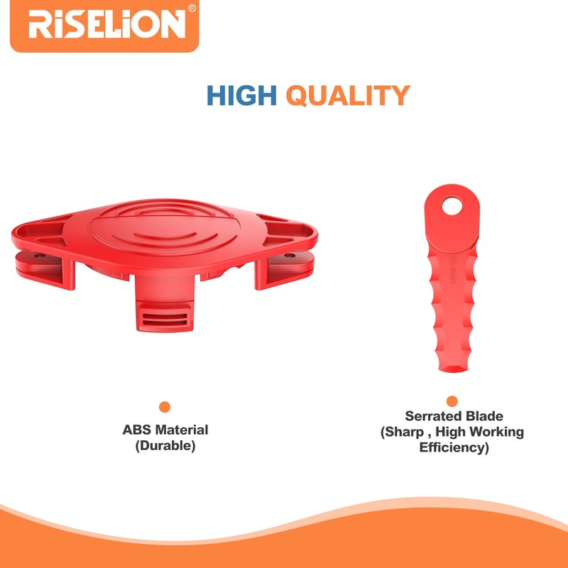 RISELION Weed Eater Bladed Head Compatible with Craftsman String Trimmer