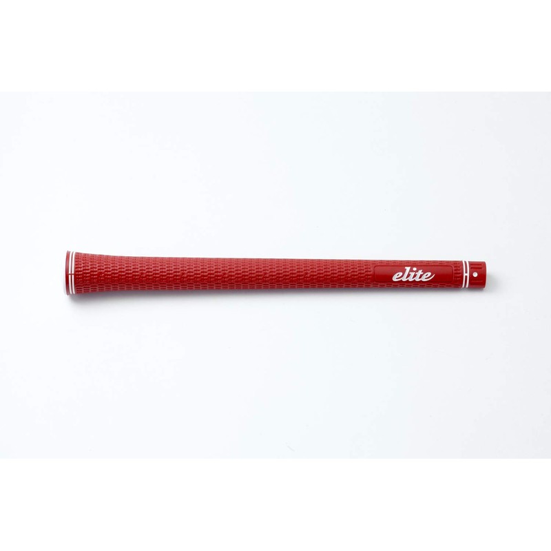 elitegrips SX38 Golf Grips, 7 Pack Classic Red, No Backline