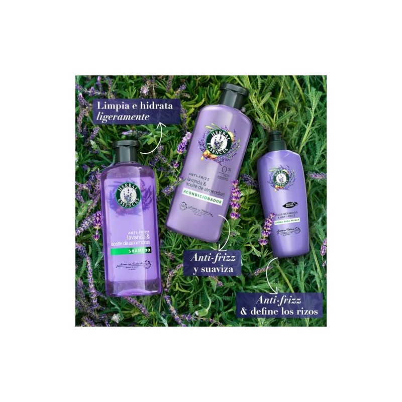 Herbal Essences Acondicionador Antifrizz Lavanda 240 ml