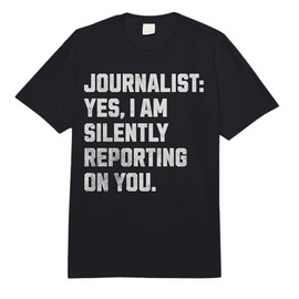 Undercover Reporter and Journalism Comfort Colors Adult Heavyweight T-Shirt
