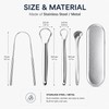 Stainless Steel Tongue Scraper for Daily Oral Care – Spoon-Shaped