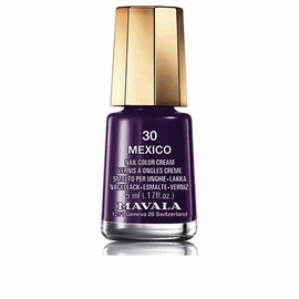 MAVALA, Mini Colors, Esmalte de Uñas, Color 30 Mexico, púrpura profundo, 47 Colores Disponibles, Nail Laqcuer, Pintauñas, Tamaño Mini para 20 Capas...
