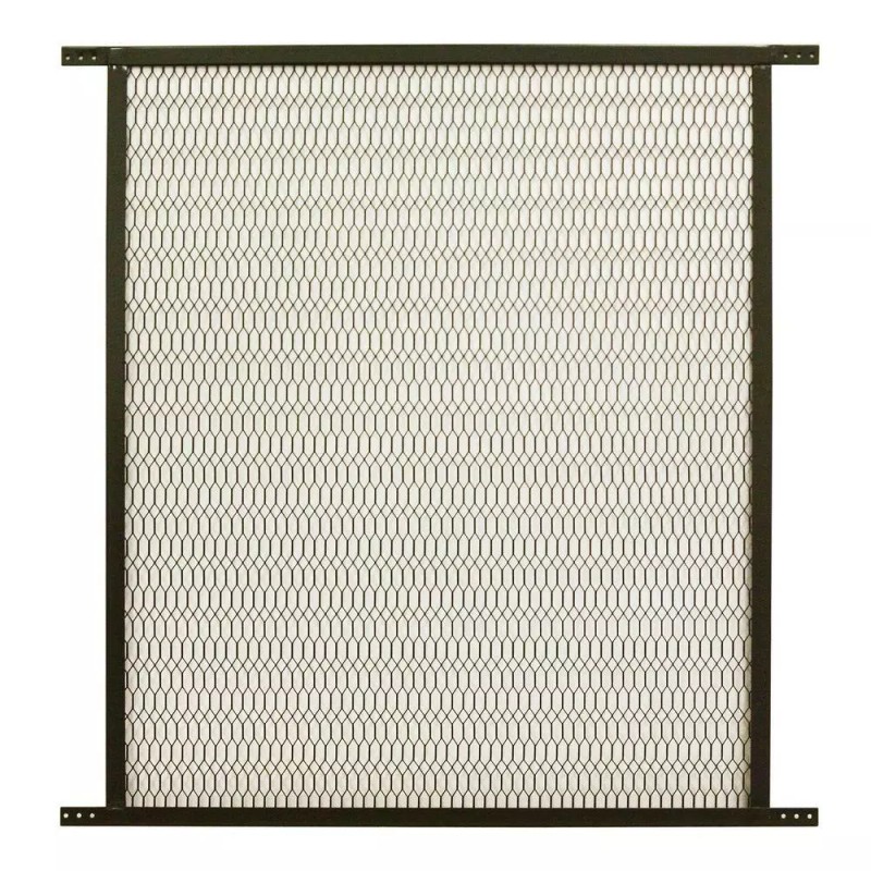 Unique Home Designs 30 in. x 30 in. Bronze Steel