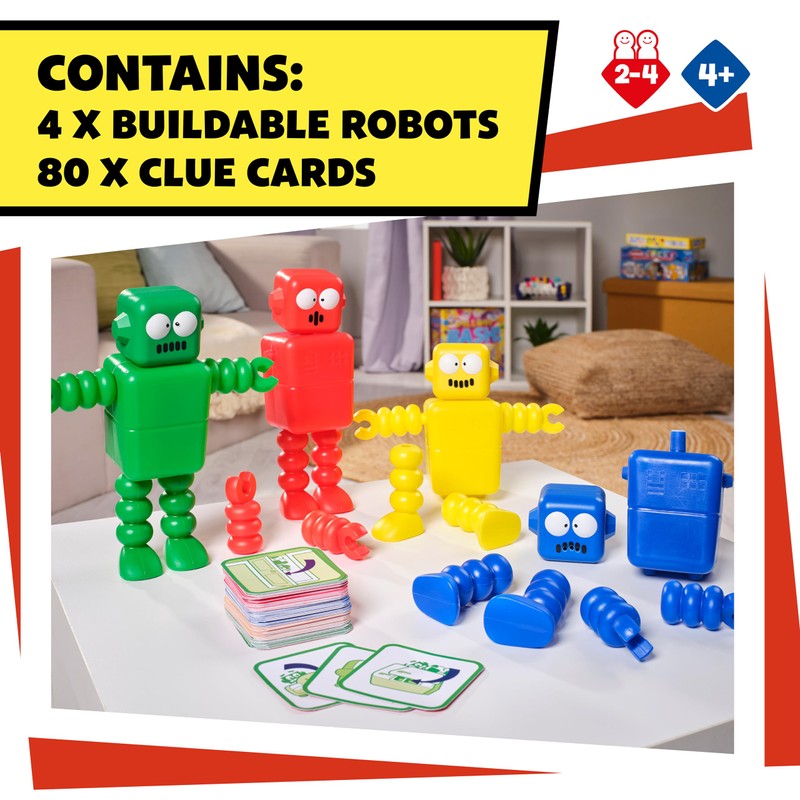 TOMY Games T73660EN Hide and Squeak Robots, Multi