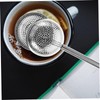Ciieeo 2pcs Retractable Stainless Steel Tea Strainers Tea Infusers for