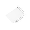 jojofuny 100pcs Sheets Clear Laminating Sheets for Photos and Documents