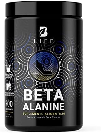 B Life Beta Alanina Pura en Polvo 200 Servicios 400g