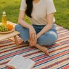 Stylish Pattern Multi-purpose Mat for Car Camping, Picnics, Han River Dates & More 150x100 Beige