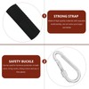 Tenbrachian 4 Sets Tree Swing Straps Hanging Kit Straps, 30cm