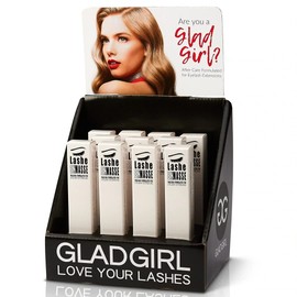 GladGirl After Care POP Display with Lashe EnMasse Insert