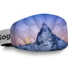 GogglesCover Premium: Protective ski and snowboard goggles cover, Matterhorn colour