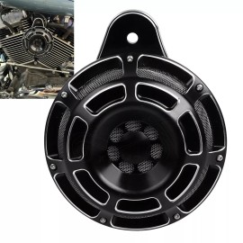 Unbranded CNC 110dB Horn Speaker Cover For Harley Fat Boy Lo Heritage Softail Road King