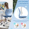 LUARANE Kids Desk Chair, Adjustable Swivel Chair for Children, Armless
