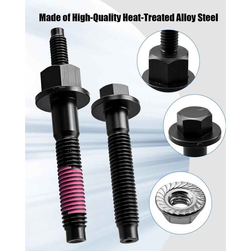5.7L Exhaust Manifold Bolts and Nuts Fit for Chrysler 300