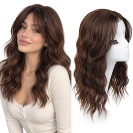 Hair Toppers for Women Thinning Hair Topper Hairpiece Curtain Bangs