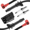 Caltric Ignition Coil & Spark Pluges For Polaris RZR XP