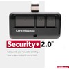 LiftMaster 893LM Security+ 2.0 3-Button Visor Clip Garage Door Opener