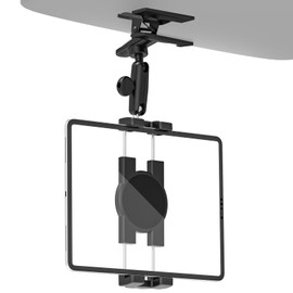 Phichy Car Holder, Powerful Tablet Smartphone Sun Visor, Clip-on Type, Tablet Holder, Car Maho Holder, One-Handed Operation, Stability Group, Car Ipachi Holder, Freely Adjustable, 360 Degree Rotation,