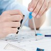 Geometry Set, 10-Piece Compass School Maths Angle Stationery Kit Rulers