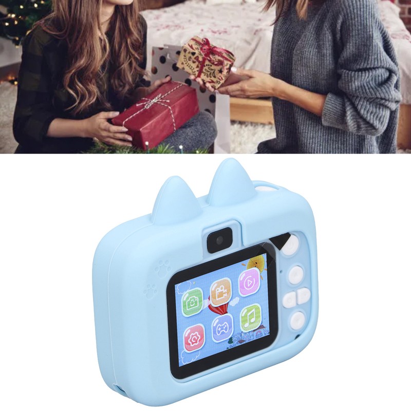 Kids Camera Toys Multifunctional High Definition Lightweight Cute Appearance Cartoon