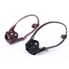 PETCUTE Dog Muzzle Anti-Bite dog mouth guard soft leather dog
