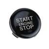 Red ABS Car Engine Start Stop Switch Button Cover Trim