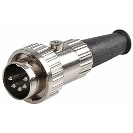 5 PIN DIN Plug - Locking - 180DEG, DIN Audio Video Connectors, Qty X 1 | 71430-050