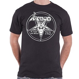 Venom - in League with Satan - Men's T-Shirt S Black