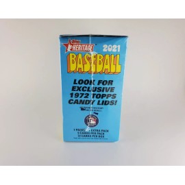 2021 Topps Heritage Factory Sealed Blaster Box (Value Box)