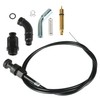 GXYWADY Carburetor Repair Plunger & Choke Cable Carb Replacement for