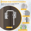 Sliding Door Loop Lock, Stainless Steel Home Security U Patio