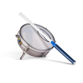 15,2 cm chrom Drum Sticks Schlägel Tamborim Samba Brasil Musik Instrument