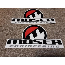 Moser Engineering Lot of Moser Engineering Racing Decals Stickers NHRA PDRA Outlaw