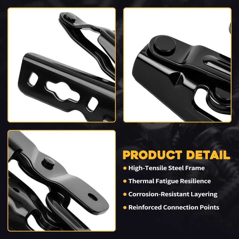 Hood Hinge Pair Fit for Ford Transit Connect 2014-2022 EcoSport
