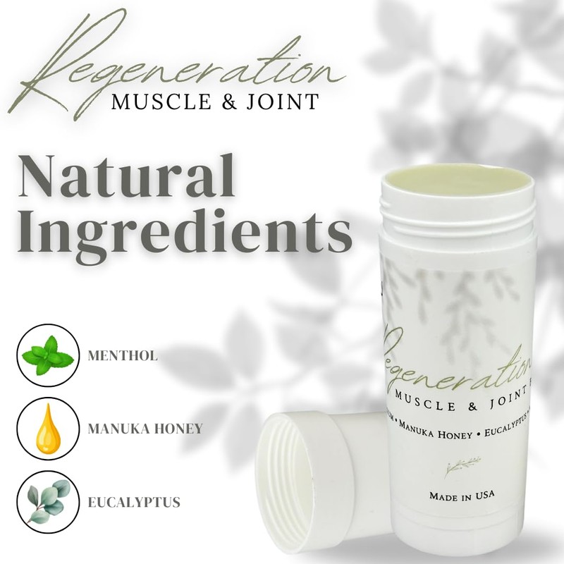 KANU Regeneration Muscle and Joint Soothing Balm Proprietary Blend of
