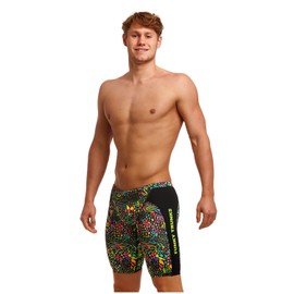 Funky Trunks Spot Me Jammer Men's Swimming Trunks Chlorine-Resistant, Quick-Drying and Long Life, multicoloured