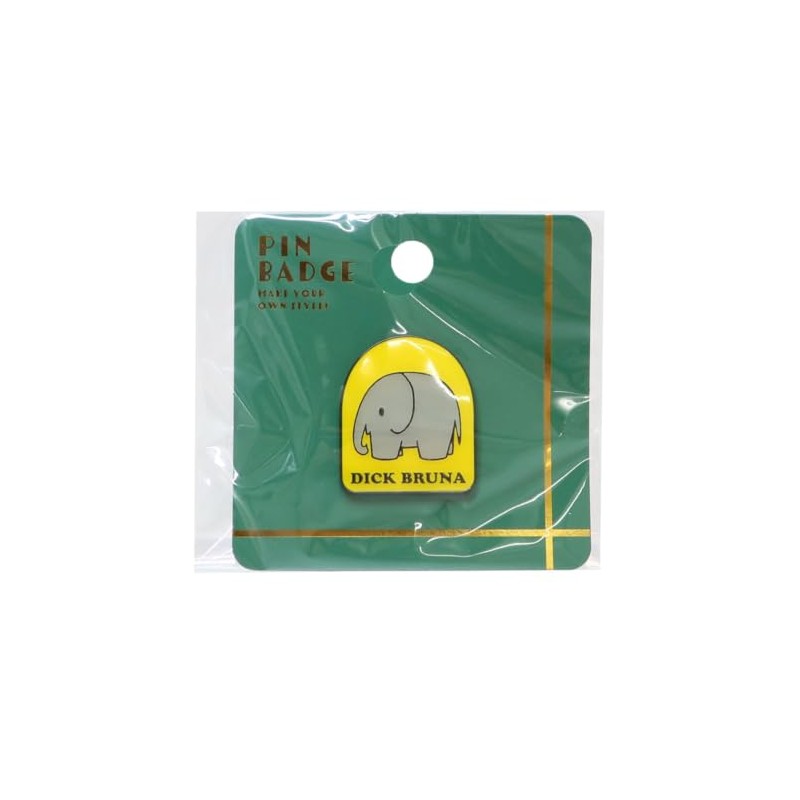 Miffy [Pin Badge] Pins/Elephant Dick Bruna