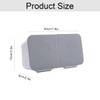 Cotton Buds Dispenser Plastic Make Up Pad Container Make Up