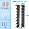 ACQTULOU 2 Pack Hat Organizer for Baseball Caps, Hat Rack