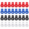 QWLWBU 32 Pcs Glove Locks,Lace Locks for Baseball Glove is