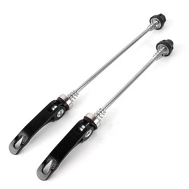 HOUSON Bicycle Quick Release Axle Set, Front and Rear Wheel Quick Release for MTB, Road Bike, Mountain Bike