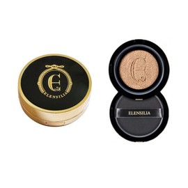 Ellensila All-in-One Snail Cushion 15g (SPF50+) Original + Refill Set / 엘렌실라 올인원 달팽이 쿠션 15g(SPF50+) 본품+리필 세트