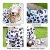 Raincoat for Large Dogs, Full Coverage Dog Raincoat with Hood,