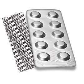 100 x DPD 1 Photometer Test Tablets for Measurement: Free Chlorine in Swimming Pool Water - Suitable for PoolLab and Other Hand Photometers
